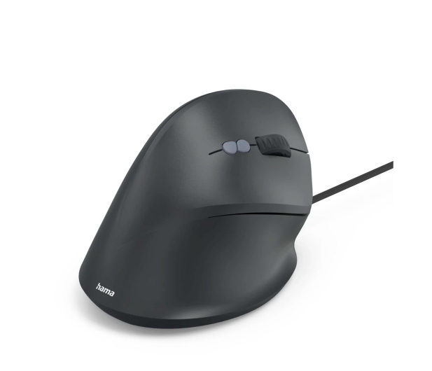 Hama Mysz ergonomiczna przewodowa ECM-500 - 1417053 - zdjęcie 3